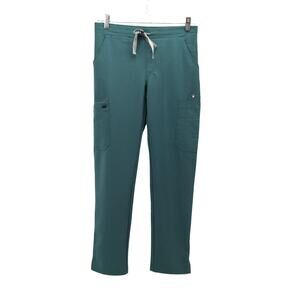 FIGS Yola Skinny Scrub Pant Hydro Green Extra Small Petite XS/P Nursing Medical